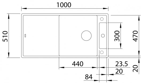 Blanco Axia III XL 6 S - s posuvnou sklenenou doskou - Antracit - 6