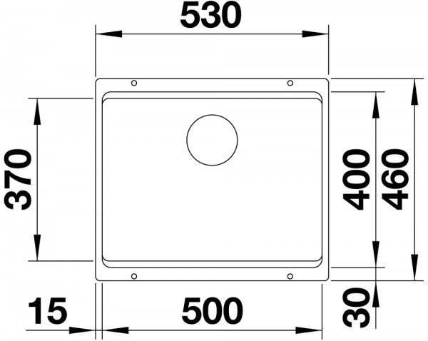 Blanco Etagon 500-U - Antracit - 11